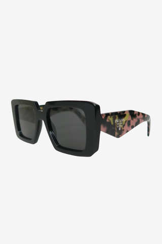 Prada Oversized Logo Sunglasses - Designer sunglasses at The Find Luxury Resale - Vancouver, Canada