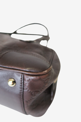 Gucci Vintage Leather Shoulder Bag - Designer Handbags at The Find Luxury Resale - Vancouver, Canada