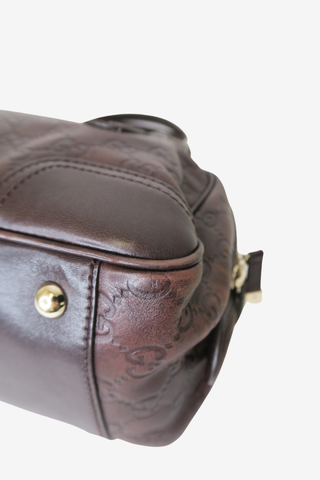 Gucci Vintage Leather Shoulder Bag - Designer Handbags at The Find Luxury Resale - Vancouver, Canada