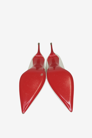 Christian Louboutin Kate 85 Pumps sz 37.5 - Designer shoes at The Find Luxury Resale - Vancouver, Canada