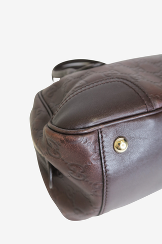 Gucci Vintage Leather Shoulder Bag - Designer Handbags at The Find Luxury Resale - Vancouver, Canada