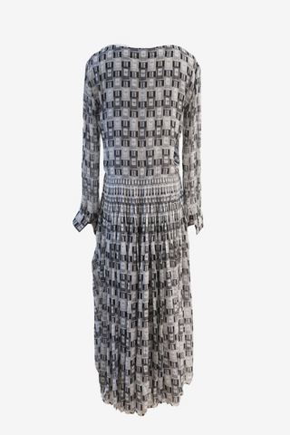 Celine Silk Long Dress sz 38 - Designer Blazer at The Find Luxury Resale - Vancouver, Canada