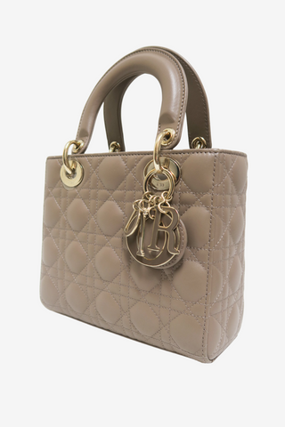 Christian Dior Leather Lady Dior Small - Designer Handbags at The Find Luxury Resale - Vancouver, Canada