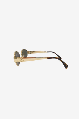 Celine Triomphe Oval Sunglasses - Designer Sunglasses at The Find Luxury Resale - Vancouver, Canada