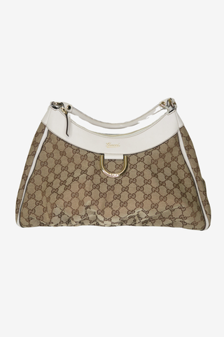 Gucci GG Canvas Shoulder Bag - Designer handbag at The Find Luxury Resale - Vancouver, Canada