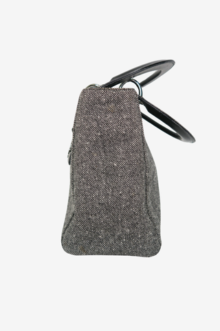 Christian Dior Medium Tweed Lady Dior - Designer Handbags at The Find Luxury Resale - Vancouver, Canada