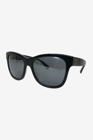Chanel Black Sunglasses - Designer Sunglasses at The Find Luxury Resale - Vancouver, Canada