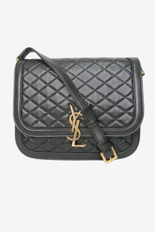 Saint Laurent Medium Quilted Solferino Shoulder Bag - Designer Handbags at The Find Luxury Resale - Vancouver, Canada