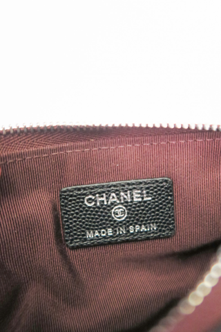 Chanel Small Caviar O-Case - Designer Wallets at The Find Luxury Resale - Vancouver, Canada