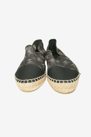 Chanel Mesh Printed Espadrilles sz 39 - Designer Flats at The Find Luxury Resale - Vancouver, Canada