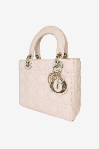 Christian Dior Leather Lady Dior Small - Designer Handbag at The Find Luxury Resale - Vancouver, Canada