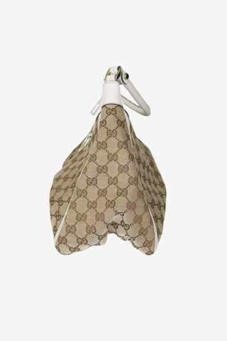 Gucci GG Canvas Shoulder Bag - Designer handbag at The Find Luxury Resale - Vancouver, Canada