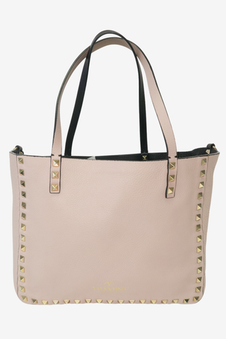 Valentino Rockstud Reversible Tote - Designer Handbags at The Find Luxury Resale - Vancouver, Canada
