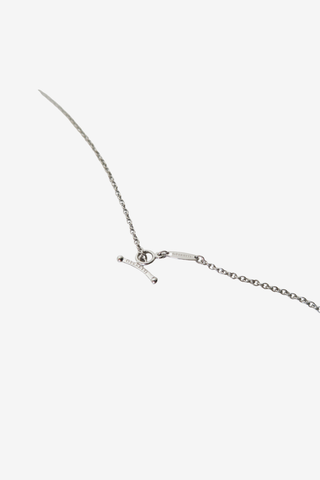 Tiffany & Co. Elsa Peretti® Pearl, Sapphire & Diamond Color by the Yard Sprinkle Necklace - Designer Necklace at The Find Luxury Resale - Vancouver, Canada
