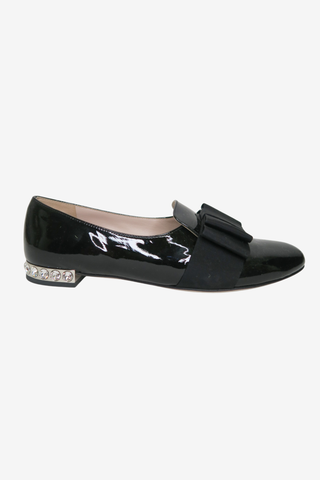 Miu Miu Patent Loafer Sz 36.5 - Designer shoes at The Find Luxury Resale - Vancouver, Canada
