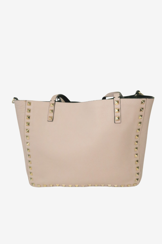 Valentino Rockstud Reversible Tote - Designer Handbags at The Find Luxury Resale - Vancouver, Canada