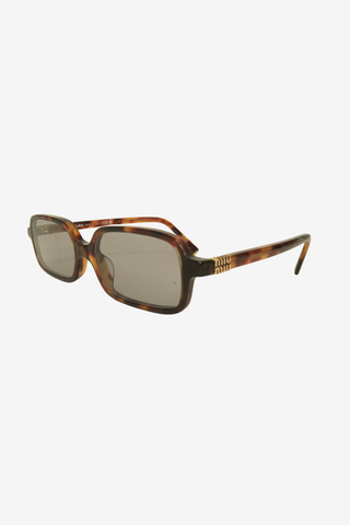 Miu Miu Rectangle Sunglasses - Designer Sunglasses at The Find Luxury Resale - Vancouver, Canada