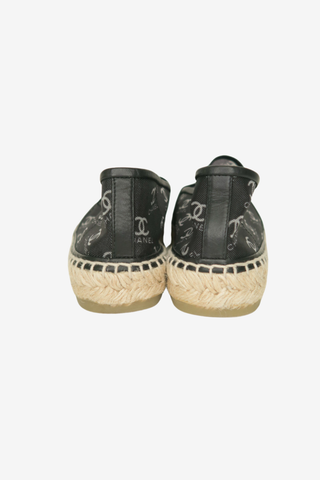 Chanel Mesh Printed Espadrilles sz 39 - Designer Flats at The Find Luxury Resale - Vancouver, Canada