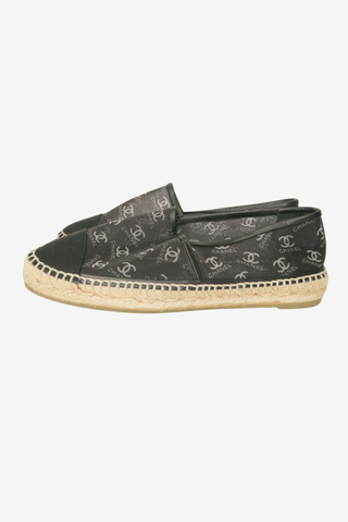 Chanel Mesh Printed Espadrilles sz 39 - Designer Flats at The Find Luxury Resale - Vancouver, Canada