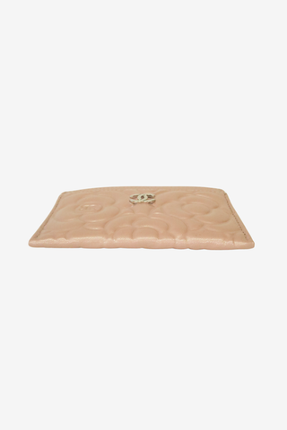 Chanel Interlocking CC Logo Camellia Card Holder - Designer Wallets at The Find Luxury Resale - Vancouver, Canada