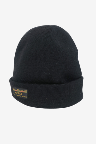 Gucci Wool Knit Beanie - Designer hat at The Find Luxury Resale - Vancouver, Canada