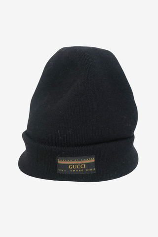 Gucci Wool Knit Beanie - Designer hat at The Find Luxury Resale - Vancouver, Canada
