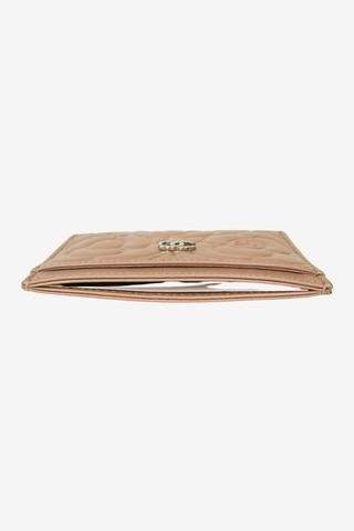 Chanel Interlocking CC Logo Camellia Card Holder - Designer Wallets at The Find Luxury Resale - Vancouver, Canada