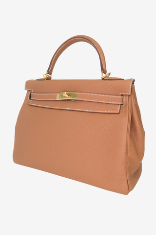 Hermès Togo Kelly II Retourne 32 - Designer handbag at The Find Luxury Resale - Vancouver, Canada