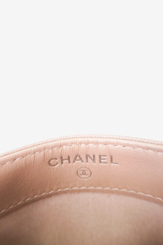 Chanel Interlocking CC Logo Camellia Card Holder - Designer Wallets at The Find Luxury Resale - Vancouver, Canada