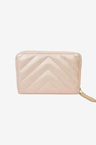 Chanel Interlocking CC Logo Iridescent Caviar Wallet - Designer Wallets at The Find Luxury Resale - Vancouver, Canada