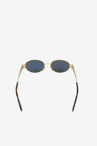 Celine Triomphe Oval Sunglasses - Designer Sunglasses at The Find Luxury Resale - Vancouver, Canada