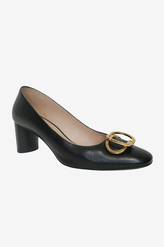 Stuart Weitzman Leather Pump Sz 9 - Designer pumps at The Find Luxury Resale - Vancouver, Canada