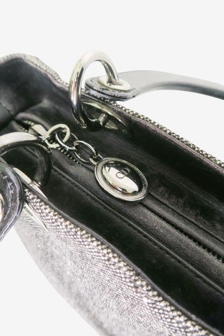 Christian Dior Medium Tweed Lady Dior - Designer Handbags at The Find Luxury Resale - Vancouver, Canada
