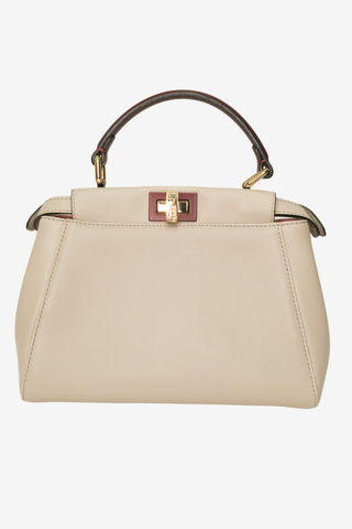 Fendi Mini Peekaboo Handle Bag w/ Strap - Designer handbag at The Find Luxury Resale - Vancouver, Canada