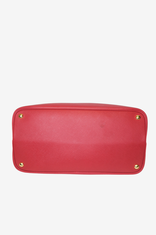 Prada Saffiano Cuir Double Tote Bag - Designer Handbags at The Find Luxury Resale - Vancouver, Canada
