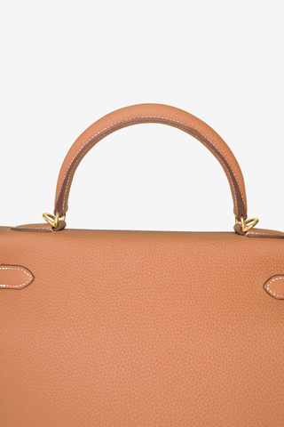 Hermès Togo Kelly II Retourne 32 - Designer handbag at The Find Luxury Resale - Vancouver, Canada