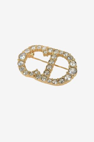 Christian Dior Clair D Lune Brooch - Designer Jewelry at The Find Luxury Resale - Vancouver, Canada