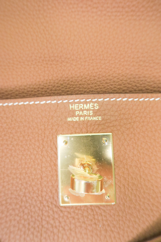 Hermès Togo Kelly II Retourne 32 - Designer handbag at The Find Luxury Resale - Vancouver, Canada