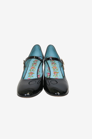 Gucci Bee Mary-Jane Pumps Sz 36 - Designer pumps at The Find Luxury Resale - Vancouver, Canada