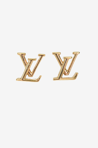 Louis Vuitton LV Iconic Stud Earrings - Designer Earrings at The Find Luxury Resale - Vancouver, Canada