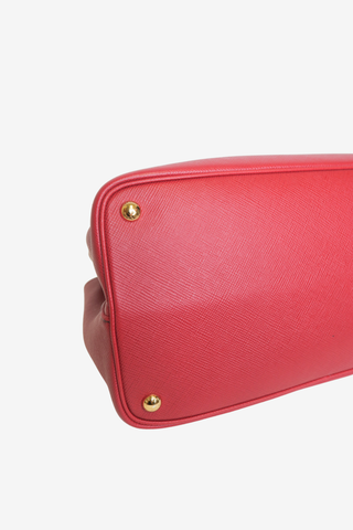 Prada Saffiano Cuir Double Tote Bag - Designer Handbags at The Find Luxury Resale - Vancouver, Canada