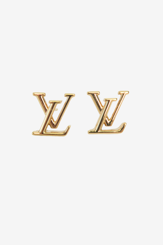 Louis Vuitton LV Iconic Stud Earrings - Designer Earrings at The Find Luxury Resale - Vancouver, Canada