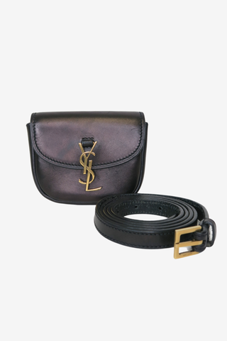 Saint Laurent Kaia Leather Belt Bag - Designer handbag at The Find Luxury Resale - Vancouver, Canada