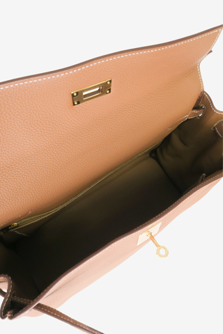 Hermès Togo Kelly II Retourne 32 - Designer handbag at The Find Luxury Resale - Vancouver, Canada