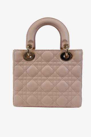 Christian Dior Leather Lady Dior Small - Designer Handbag at The Find Luxury Resale - Vancouver, Canada