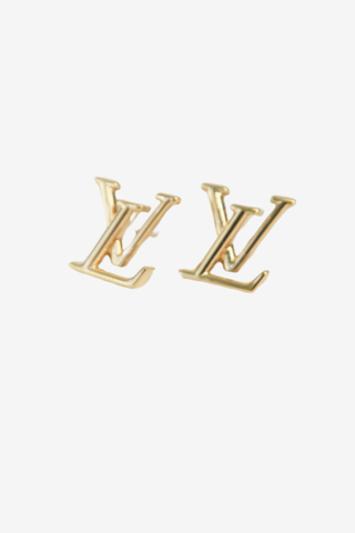 Louis Vuitton LV Iconic Stud Earrings - Designer Earrings at The Find Luxury Resale - Vancouver, Canada