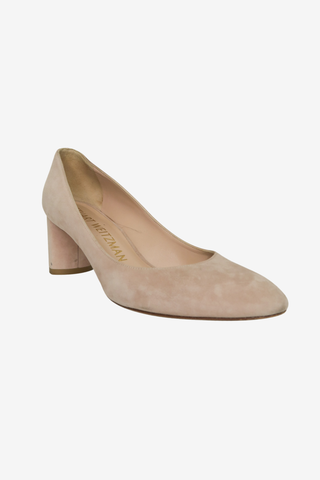 Stuart Weitzman Suede Pump sz 7.5 - Designer shoes at The Find Luxury Resale - Vancouver, Canada