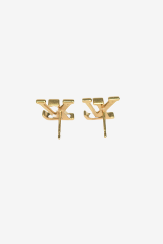Louis Vuitton LV Iconic Stud Earrings - Designer Earrings at The Find Luxury Resale - Vancouver, Canada