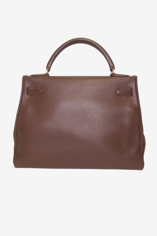 Hermès Courchevel Kelly Sellier 32 - Designer handbag at The Find Luxury Resale - Vancouver, Canada