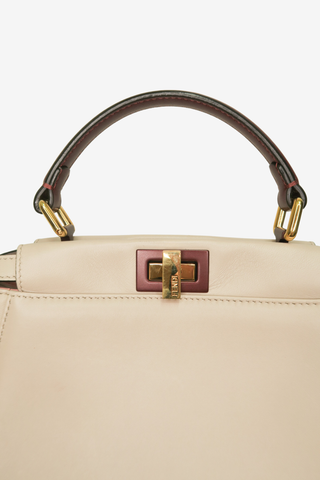 Fendi Mini Peekaboo Handle Bag w/ Strap - Designer handbag at The Find Luxury Resale - Vancouver, Canada